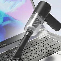 3 in 1 Portable Vacuum Cleaner Duster Blower Air Pump Wireless Handheld Clean Microscopic dust Like Car, Home, Computer, Laptop, Flower, Mirror Vehicle Interior Cleaner