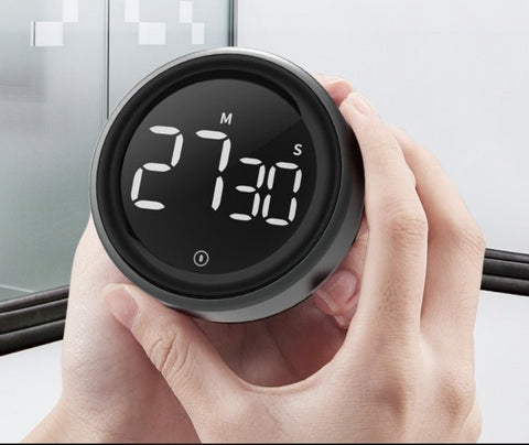 Magnetic LED Digital Timer – Smart Countdown & Alarm for Kitchen, Study, Shower & More