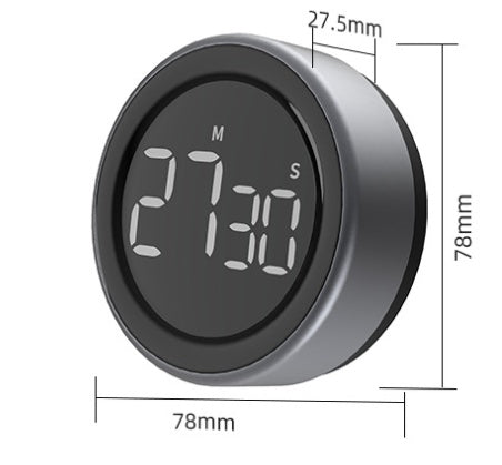 Magnetic LED Digital Timer – Smart Countdown & Alarm for Kitchen, Study, Shower & More