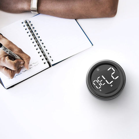 Magnetic LED Digital Timer – Smart Countdown & Alarm for Kitchen, Study, Shower & More