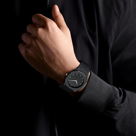 Black Arabic Aura Watch - A Legacy of Power, Precision and Style